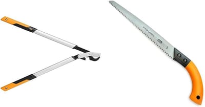 Set Snoeischaar Bypass en Handzaag voor Takken tot 45mm - Tuin- en Snoeigereedschap