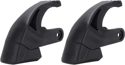 Inline Skates Rem - Rolschaatsen Onderdeel - Veilig Remmen - Massief Rubber - 11 cm - Zwart