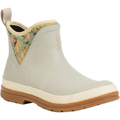 Muck Boots Originals Ankle Rubberen Dames Regenlaarzen In Grind Grijs