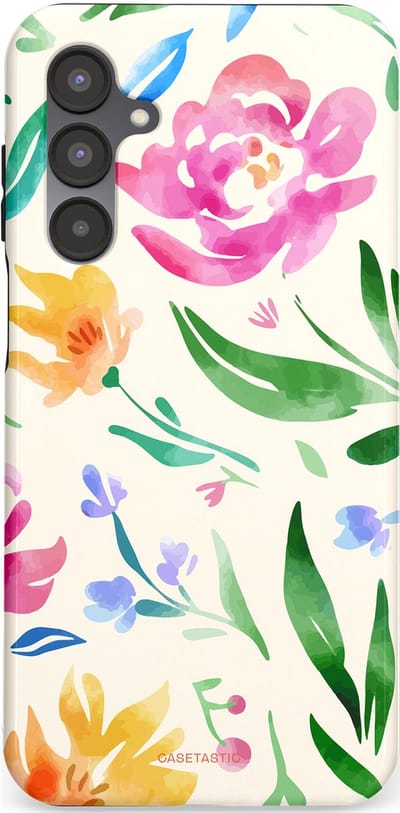 Casetastic Hoesje Geschikt voor Samsung A16 - Stijlvolle Beschermende Duo-layer Case - Waterflora