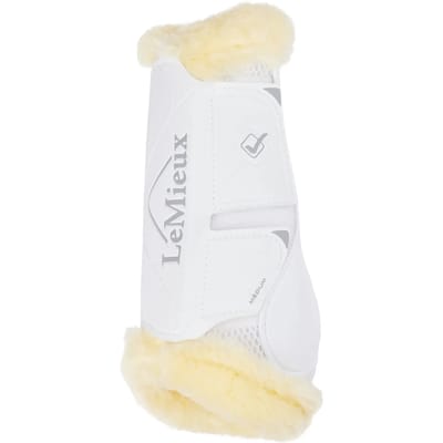 Dressuurbeschermers voor paarden met fleece rand LeMieux Motionflex