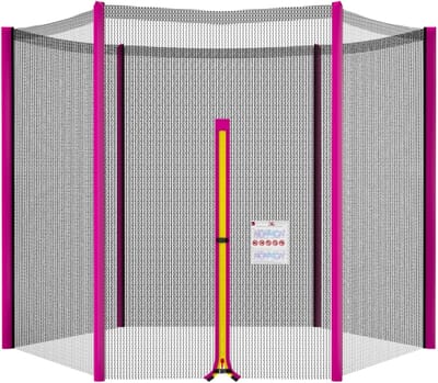 Vervangend Veiligheidsnet Trampoline voor Ronde Trampolines 2,44 m - Alleen Net