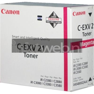 Canon C-EXV 21 toner cartridge magenta (origineel)