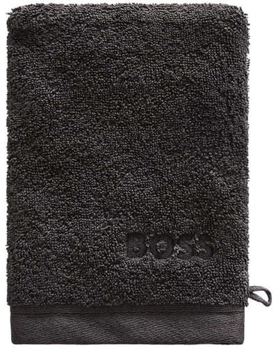 Hugo Boss Loft washandje zwart