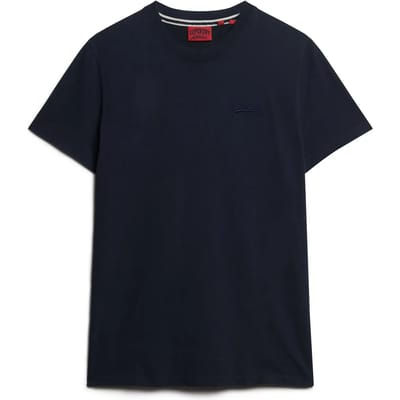 Superdry VINTAGE LOGO EMB TEE Heren - Donkerblauw - Maat M