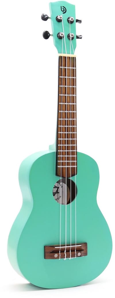 Artisan Made Ukulele - Turqoiuce Finish (4 Snaren)