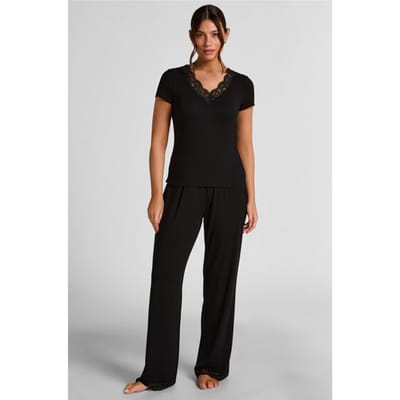 Hunkemöller Pyjama Set Nana Zwart