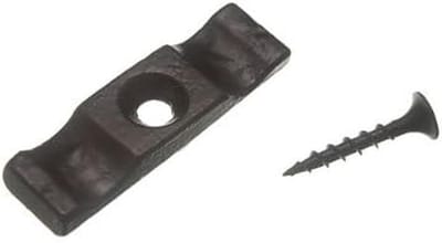 3 Stuks Draaiknop Sluiting voor Kast, Deur en Schuur 50mm Zwart