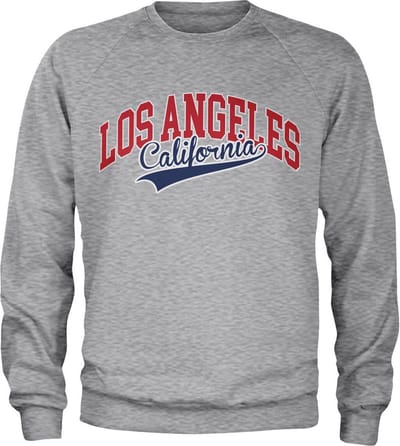 Hybris Los Angeles California-sweatshirt, heathergrijs