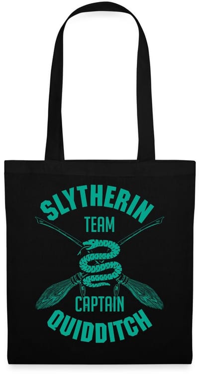 Harry Potter Slytherin Team Captain Quidditch Tas Van Stof Schoudertas