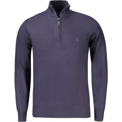 Coveri Moving Blauw Viscosetruien voor Mannen