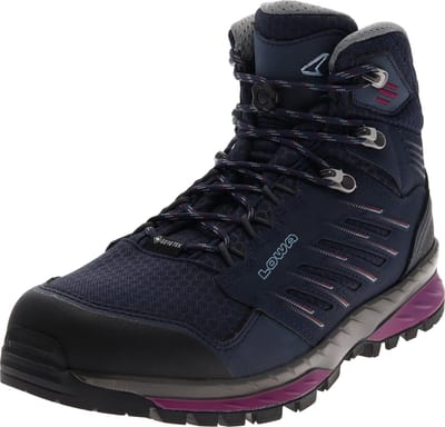 Lowa Trek Evo GTX Mid - Wandelschoenen - Dames Navy / Berry 39.5
