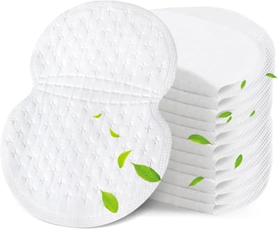 100 Stuks Onderarm Pads voor Vrouwen, Dun en Lichtgewicht, Zweetabsorberend, Sterke Hechting, Ademend voor Kantoor, Sport en Dagelijks Gebruik