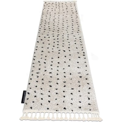 Kleden Rugsx Tapijt, Vloerbekleding BERBER SYLA B752 stippen , 70x200 cm