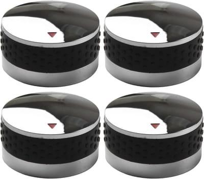 Gas Grill Controle Knop - Set van 4 - Barbecue Accessoires - 50/58mm - Voor Kachel.