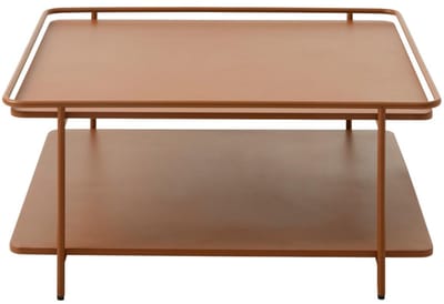 Nordic Home - Millie salontafel 75x75 cm - terracotta