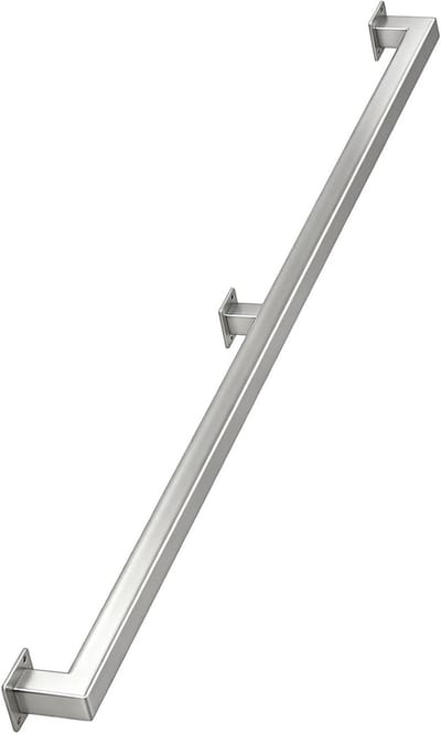 Trapleuning - Wandsteun Reling - Veiligheid Binnen - Roestvrij Staal - 1.5 Meter - Zilver