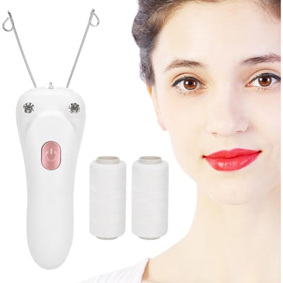 USB Opladen Elektrische Katoenen Draad Epilator Gezicht Lichaamshaar Verwijderaar Machine Apparaat