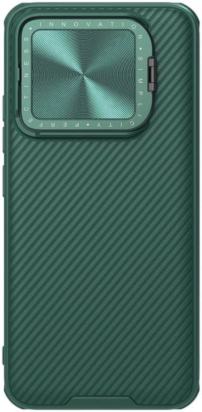 Nillkin CamShield Hoesje voor de Xiaomi 14 - Back Cover met Camera Slider Groen
