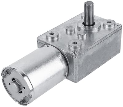 Hoge Koppel DC 12V Geared Motor met Omkeerbare Rotatie en 20RPM Snelheid voor Diverse Toepassingen