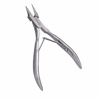 Medluxy - Nageltang - Hoektang 13 cm - Extra Spitse Rechte Snijvlak - Ergonomische Handgreep - RVS - Nagelknipper