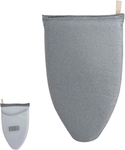 Kledingstoomhandschoen - Strijkplankje Vingerhandschoen - Kleding Stomen - Opvouwbaar Waterdicht - 25x14cm - Grijs