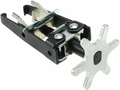 Klepveercompressor - Motor Tool - Motor Onderhoud - Universele Compatibiliteit - 500 Gram - Zwart Zilver