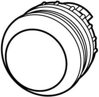 Eaton 216930 M22S-DL-Y Verlichte druktoets Kunststof frontring Knop Geel 1 stuk(s) Piece