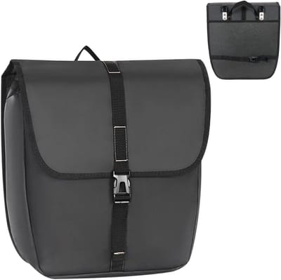 Fietstassen Set - Fietsbagage - Fietsen en reizen - Snelle montage - 20 liter - Zwart