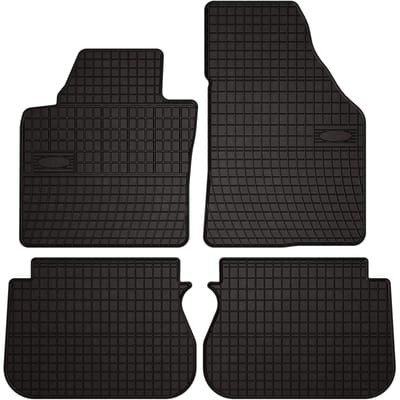 Wielganizator SolidPRO Serie - Volkswagen Caddy 2K 2FL - 2013- - Zwarte Gum Matten - Perfecte Pasvorm
