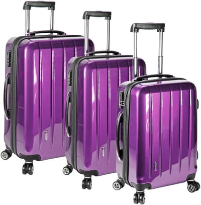 Reis Koffer Set - Bagage Set - Vakantie Reizen - Vier Zwenkwielen - 3 Delig