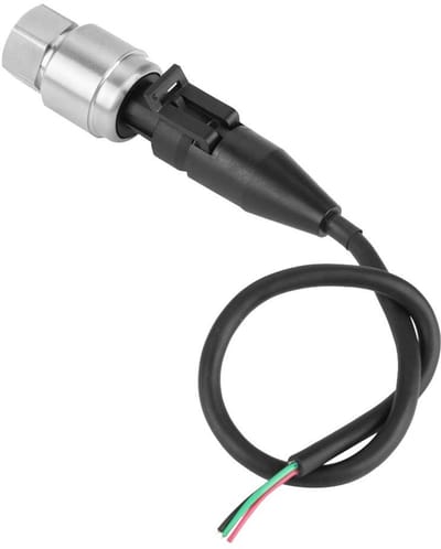 Dailygoody - Stainless Steel Druk Sensor G1/4 - 0-80PSI voor Vloeistof en Lucht