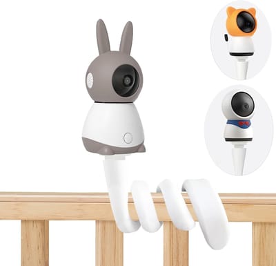 Flexibele Universele Houderset voor Babyfoon Camera's - Wand- en Tafelmontage