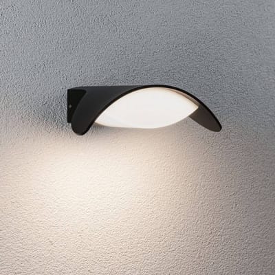 LED-wandarmatuur voor buiten Mesana IP44 240x165 mm 3000K 12W 800lm 230V Antraciet Aluminium