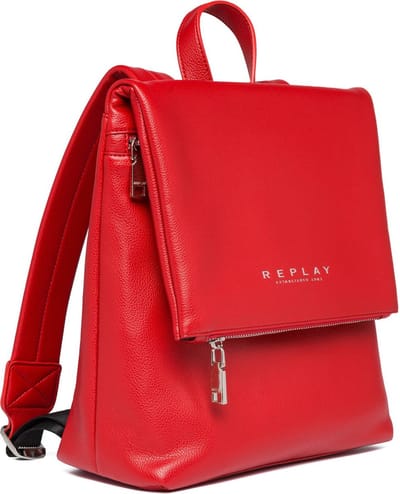 REPLAY Vrije tijd rugzak Rugzak Backpack With Flap Blood Red Rood