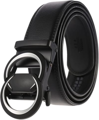 Heren Riem - Canvas Riem - Dagelijks Gebruik - Automatische Gesp - 130 cm - Zwart