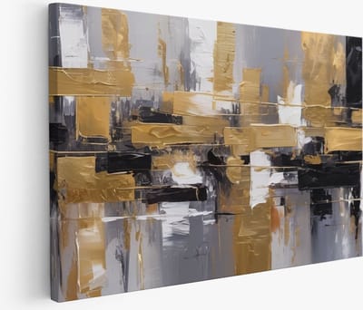 Saammp Muurcirkel Hout - Tijger - Abstract - Dieren - Ø 80 - Wandcirkel - Wanddecoratie Cirkel - muurdecoratie Woonkamer - Slaapkamer decoratie - Rond Schilderij