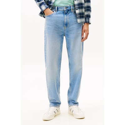 Tommy Hilfiger Sonny Regular Tapered Jeans Denim Light Maat: W30L30 | Relaxed Jeans Outlet | Heren | Blauw