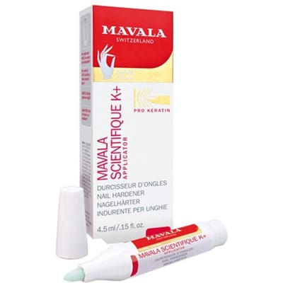 Mavala Scientifique K+ Nail Strengthener Pen 4,5 ml - Intensieve Nagelverharder Voor Breekbare, Zachte En Splijtende Nagels - Sneldrogende Keratine Nail Treatment Met Pro-Keratin Complex Voor Sterkere, Hardere En Gezonde Nagels