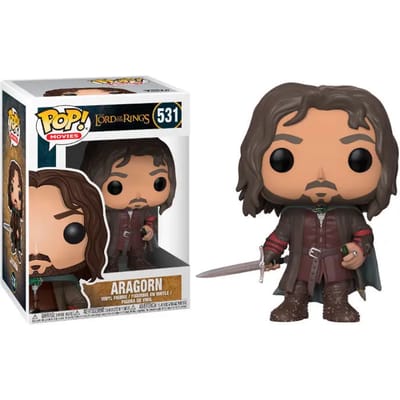 Funko Pop! Movies: The Lord Of The Rings Aragorn Volwassenen En Kinderen - Verzamelfiguur