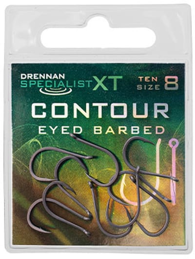 Drennan Specialist XT Contour Eyed-Barbed - Maat : 10