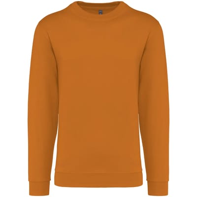 Sweater 'Crew Neck Sweatshirt' Kariban Collectie Basic+ M - Pumpkin