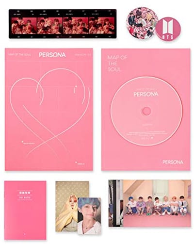 MAP of Soul: Persona Album met CD, Fotoboek, Mini Boek, Photocard en Cadeau