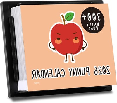 Bureaukalender 2026 - Dagelijkse Kalender Woordspelingen - Elke Dag Lachen - 365 Grapjes - 15 x 12.3 cm - Niet gespecificeerd