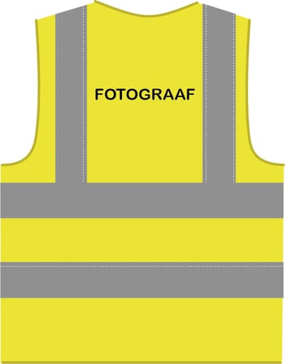 Fotograaf hesje RWS geel