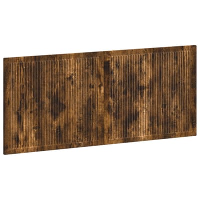 vidaXL - Wandgemonteerd - Hoofdbord - EDE - Gerookt - eiken - Bewerkt - hout