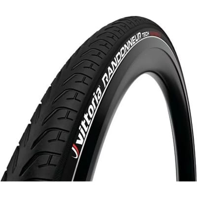 Vittoria Randonneur Tech 650b X 40 Stijve Racefietsband Zwart 650B x 40