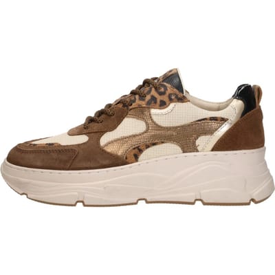 SUB55 Sneakers Laag Sneakers Laag - Donkerbruin - Maat 36