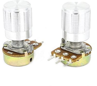 5K Ohm Lineaire Taper Rotary Potentiometer - 2 Stuks