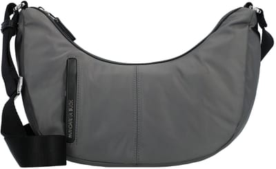 MANDARINA DUCK Schoudertas Hunter Hobo Bag Smoked Pearl Grijs